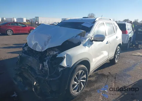 2015 Nissan Rogue Sl из США, поврежденный, VIN 5N1AT2MV3FC848647